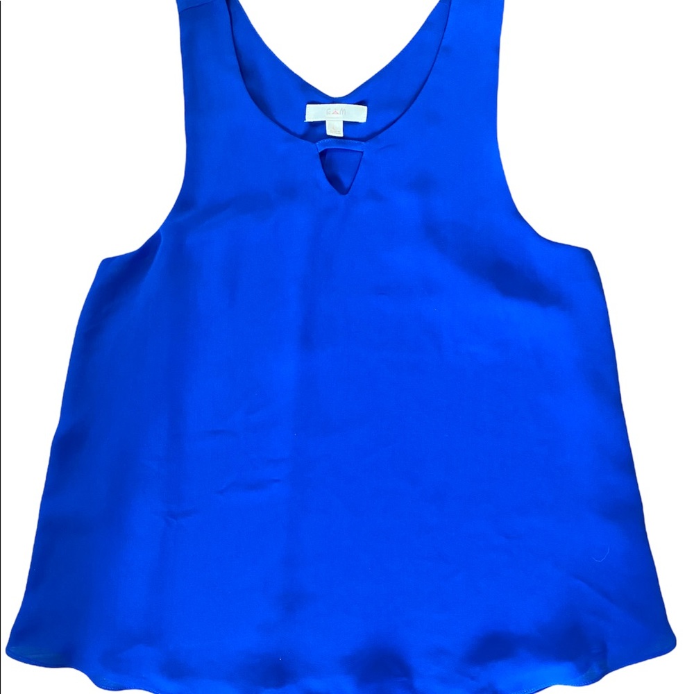 E&M Blue Blouse. Size L
